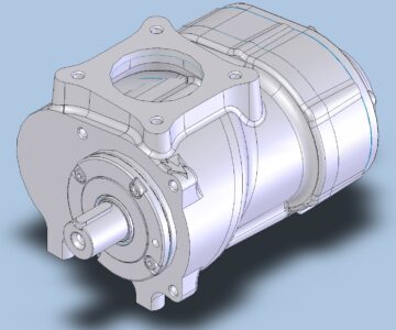 3D модель Винтовой блок VMC V110