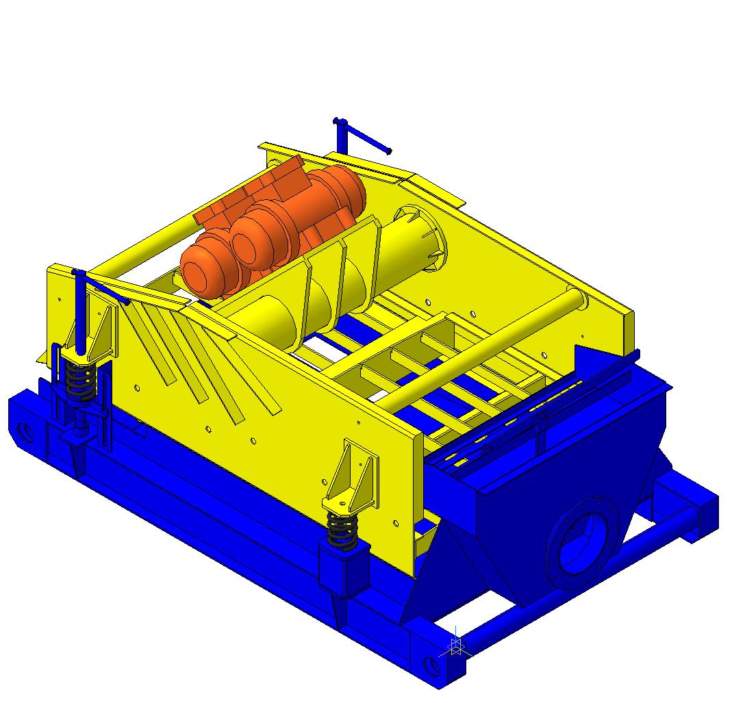 3D модель Вибросито СВ1ЛМ-02