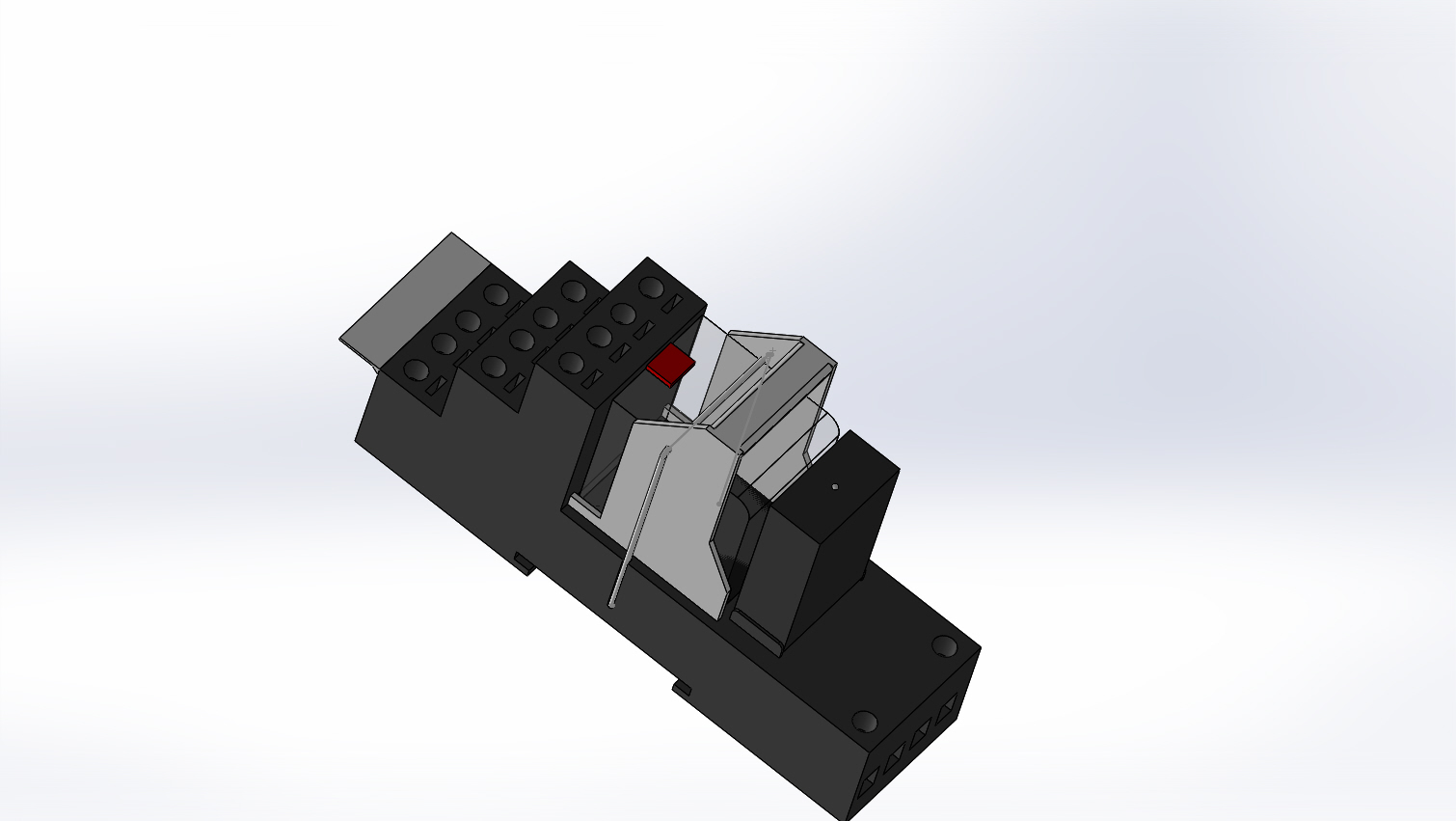 3D модель Реле Schrack