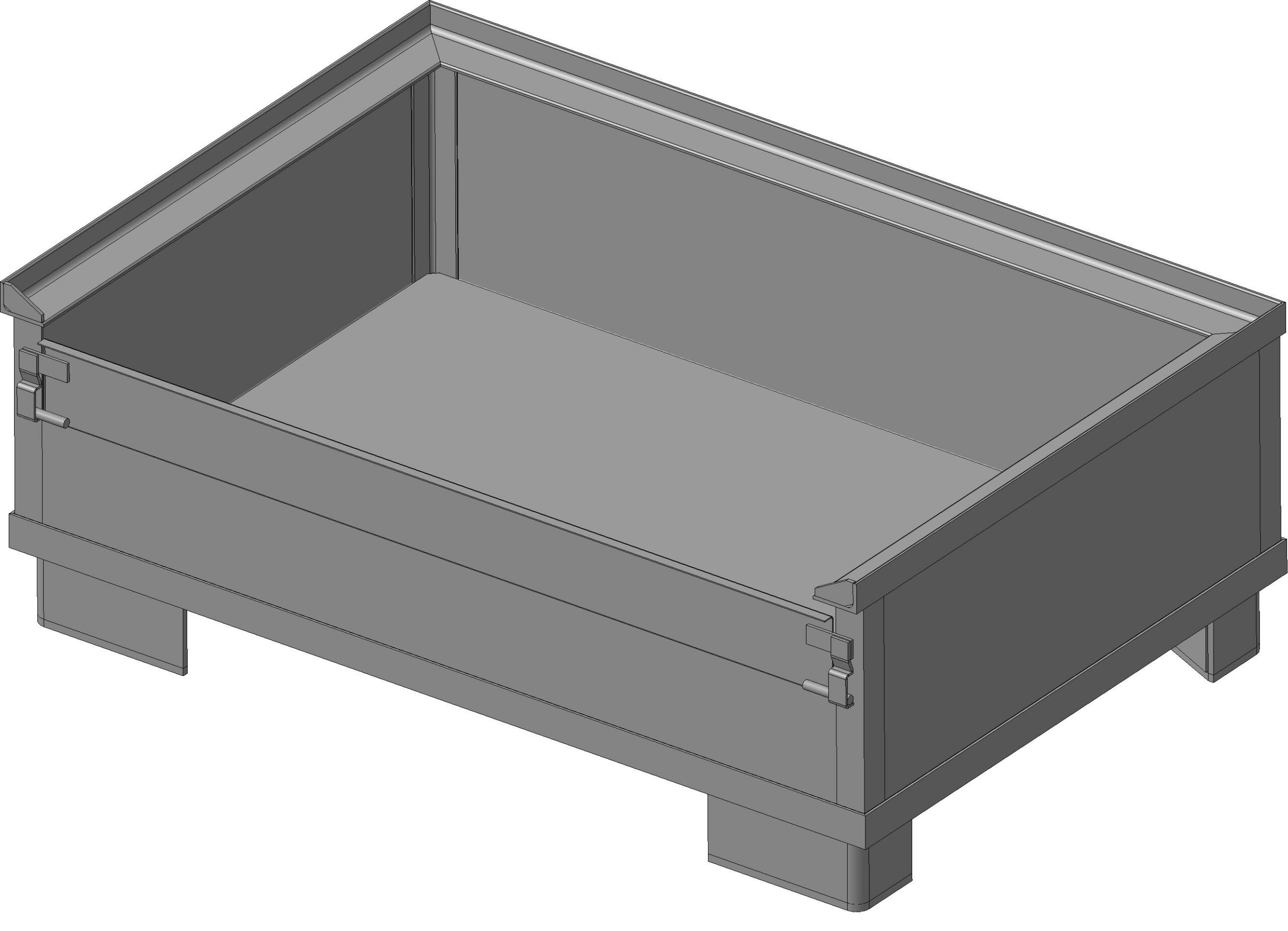 3D модель Контейнер складской