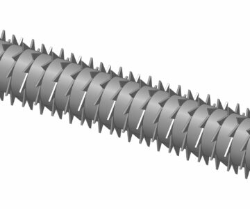 3D модель Каток прикатывающий сеялки Rabe Turbo Drill 600