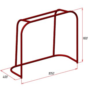 3D модель Ворота для флорбола