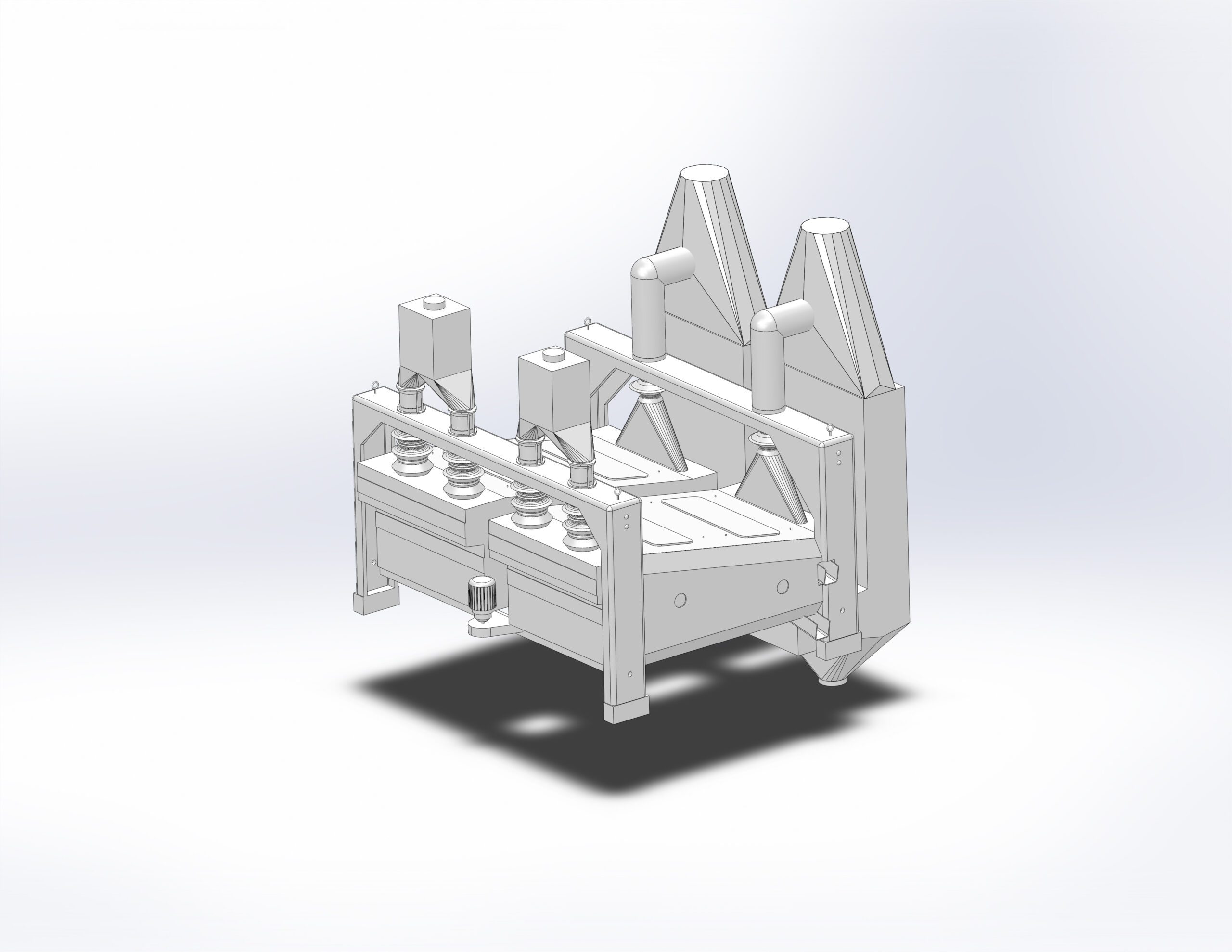 3D модель Сепаратор зерна БИС-100