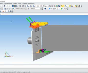 3D модель Приспособление для сварки двутавровой балки