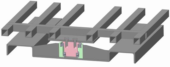 3D модель Стол поворотный для участка упаковки