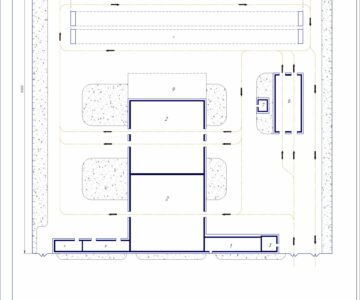 Чертеж Курсовой проект "Проектирование автотранспортного предприятия"