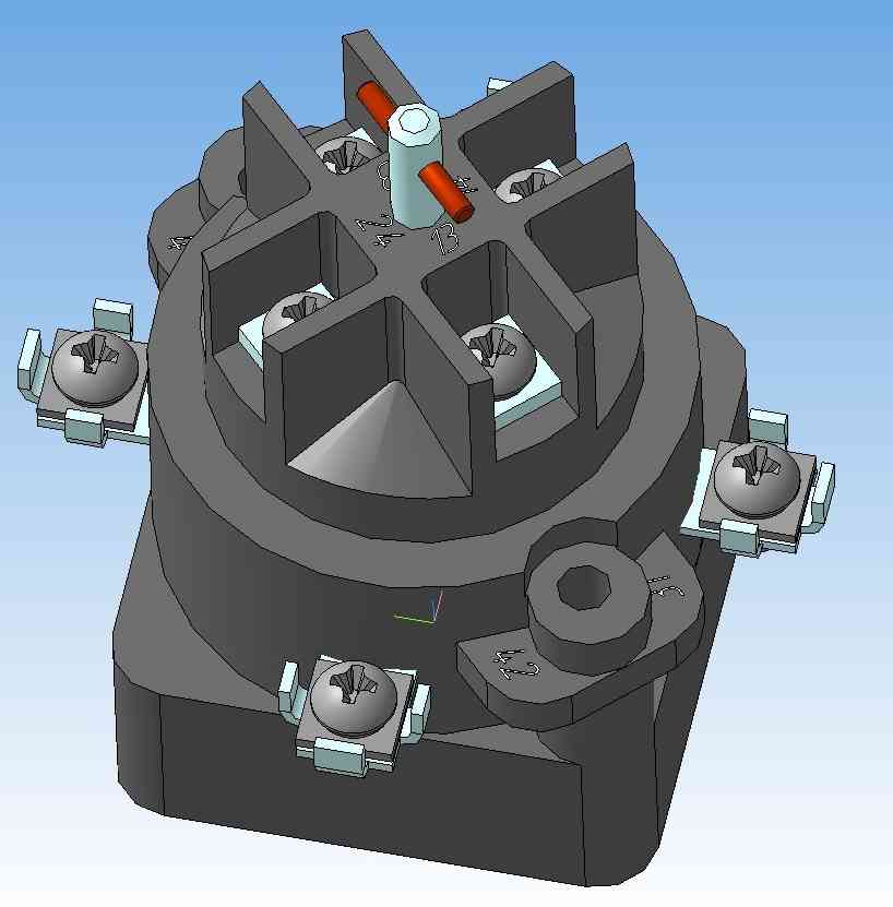 3D модель Переключатель ф. STAHL 8008/2-106