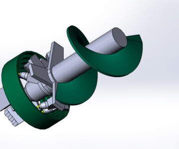 3D модель Буровой шнек 3D