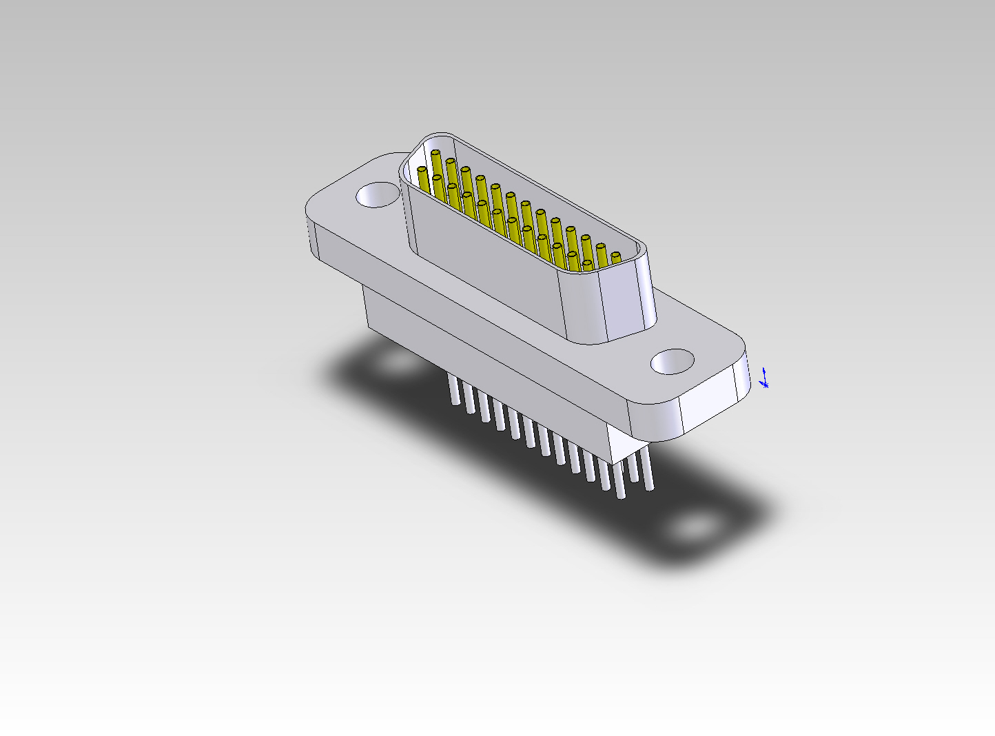 3D модель Розетка М83513/04-DO3C