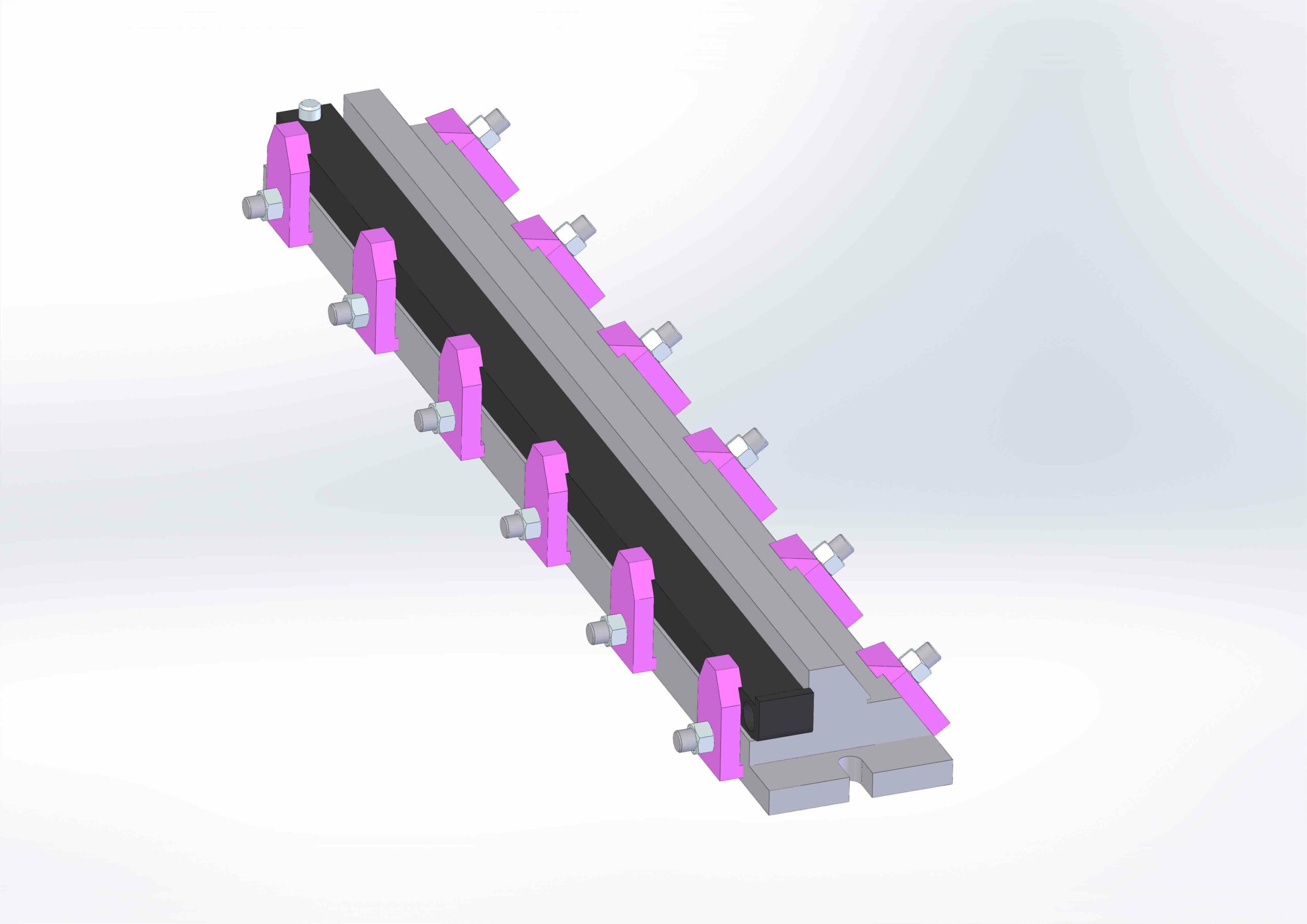 3D модель Приспособление для обработки клинов