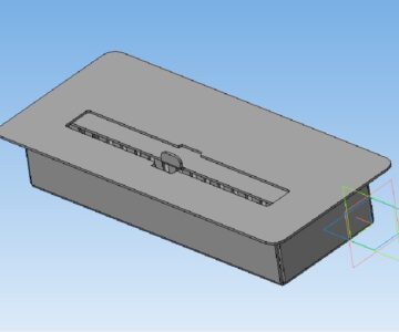 3D модель Горелка для биокамина