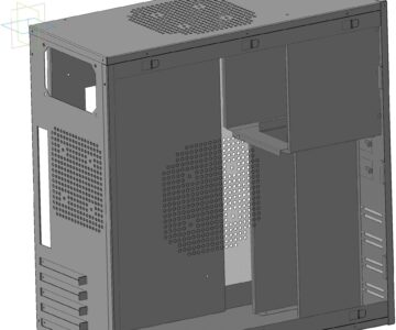 3D модель Системный блок АТХ