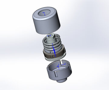 3D модель Муфта фрикционная ограниченного крутящего момента