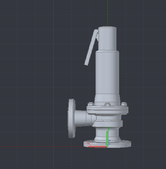 3D модель Предохранительный клапан 3D фирмы АДЛ