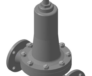 3D модель Регулятор давления РУСТ 120 DN50 PN1,6 ("до себя")