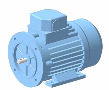 3D модель Электродвигатель DMA 56K2