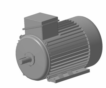 3D модель Электродвигатель асинхронный АИР315S2