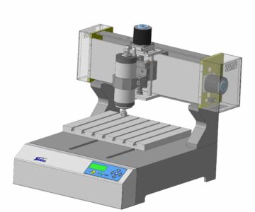 3D модель Станок фрезерно-гравировальный малого формата SD-3025