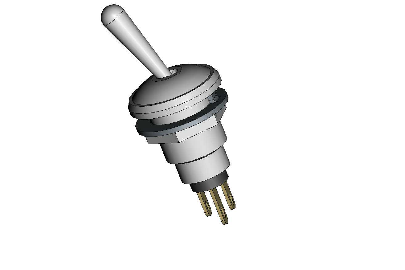 3D модель Тумблер П1Т4-1В