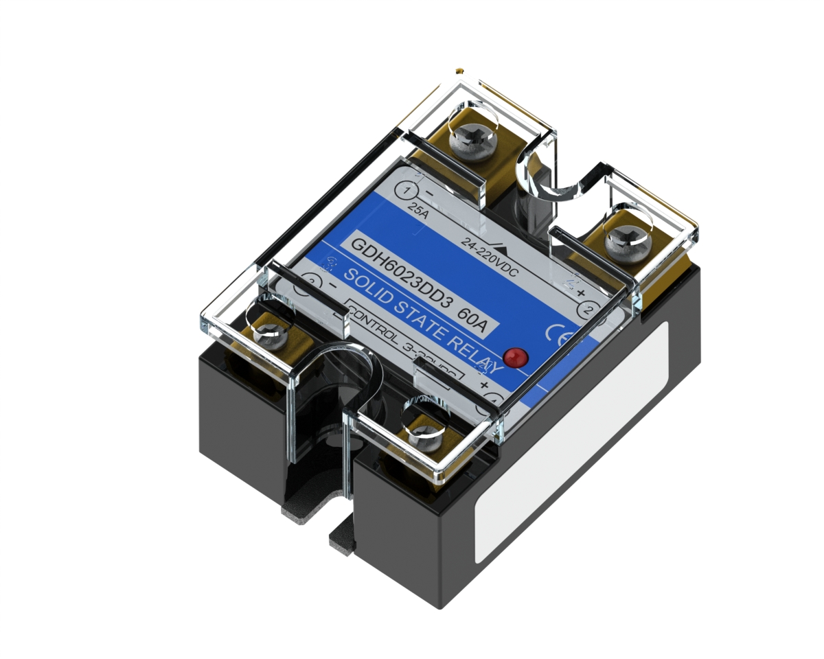 3D модель Реле твердотельное GDH6023DD3