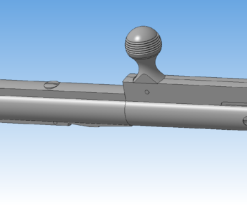 3D модель Затвор Винтовки Бердана №2