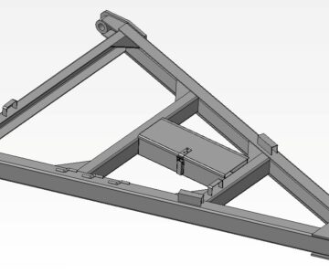 3D модель Дышло