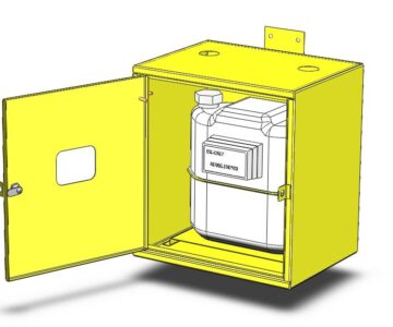 3D модель ЯСГ-1 IP31 400х400х300