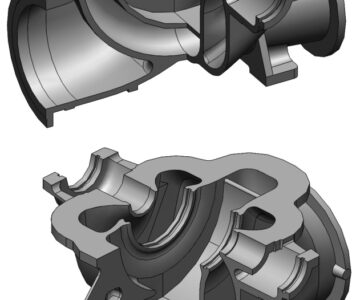 3D модель Корпус центробежного насоса (Centrifugal Pump Casing)