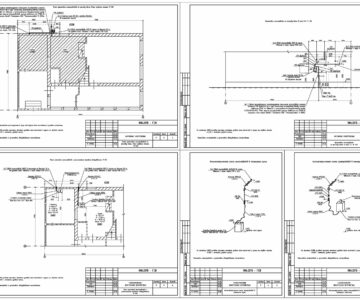 Чертеж Газоснабжение индивидуального жилого дома