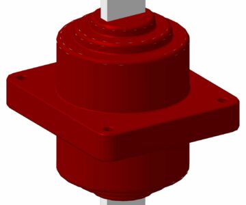 3D модель Проходной трансформатор тока ТПЛ-НТЗ-10