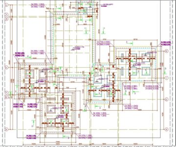 Чертеж Детский сад на 160 мест