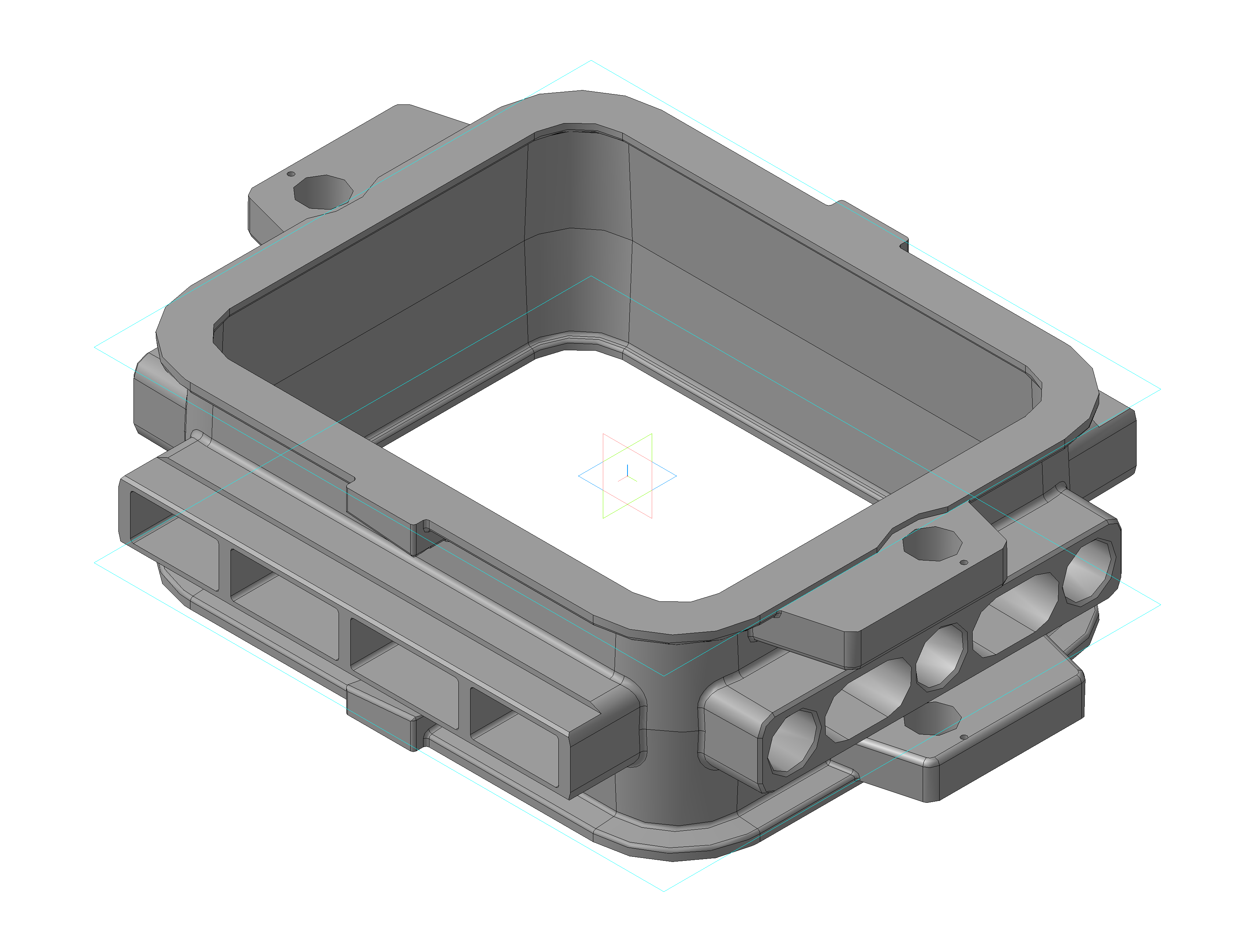 3D модель Опока для автоматической формовочной линии