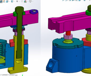 3D модель Прихват передвижной МЧ00.22