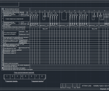 Чертеж опросные листы ПКФ Автоматика
