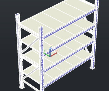 3D модель Rack (стеллаж)