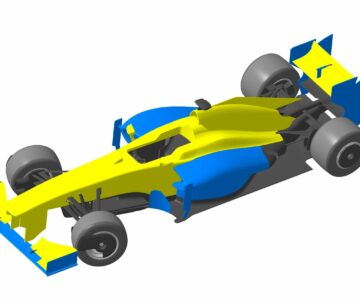 3D модель Гоночная машина Formula 1