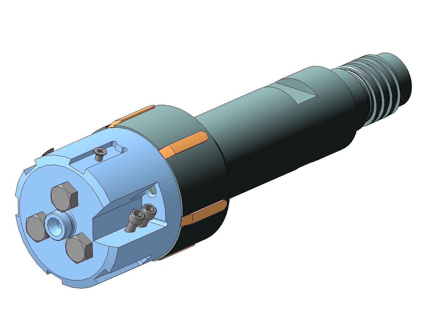 3D модель Головка расточная d100