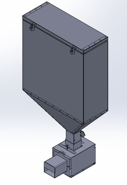 3D модель Пеллетная горелка