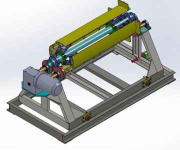 3D модель Розматыватель рулонного металла