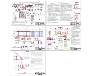 Чертеж Проект производства работ при капитальном ремонте котельной