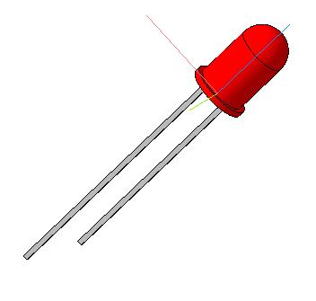 3D модель Светодиод L-53SID