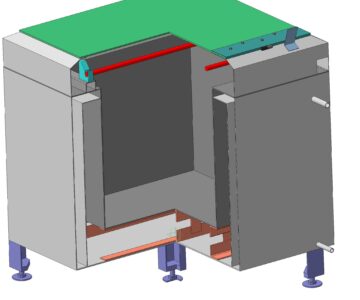 3D модель Ванна для электрополировки нержавеющей стали