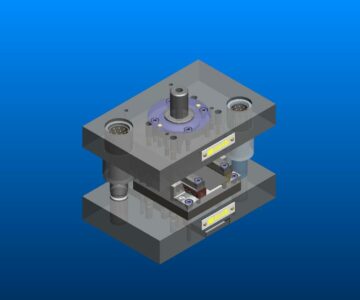 3D модель Штамп для разрезки припоя Пср