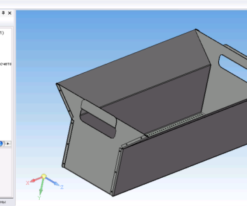 3D модель Ёмкость для стружки