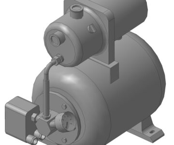 3D модель Насосная станция AL-KO HW 604 Inox