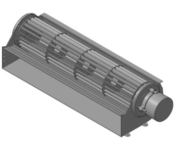 3D модель Тангенциальный вентилятор