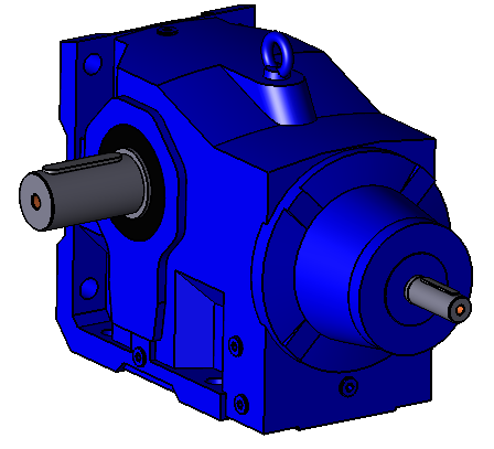 3D модель Конический редуктор SK9072.1AZBHDW