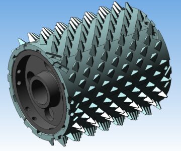 3D модель Сегмент на дробилку ДДЗ-6 Класс 75-0