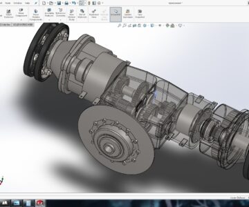 3D модель Трансмиссия Т-34