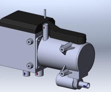 3D модель Предпусковой подогреватель HYDRONIK M II D12